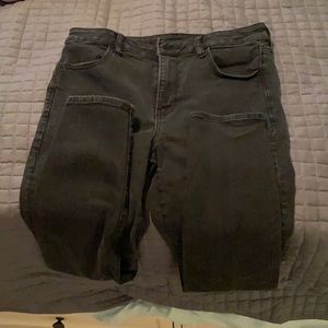 Black American Eagle skinny jeans, Size 12